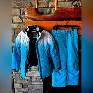 Justice ski jacket and matching pants